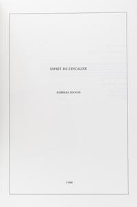 (ART CRITICISM) 9 works, including Barbara Bloom, David Godbold, Stan Brakhage, Vito Acconci and Richard Prince.