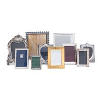 A Collection of Twenty Silver Picture Frames
