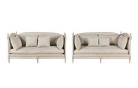 A Pair of Louis XVI Style Painted Daybeds