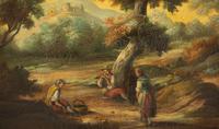 A Pair of Italian Landscapes