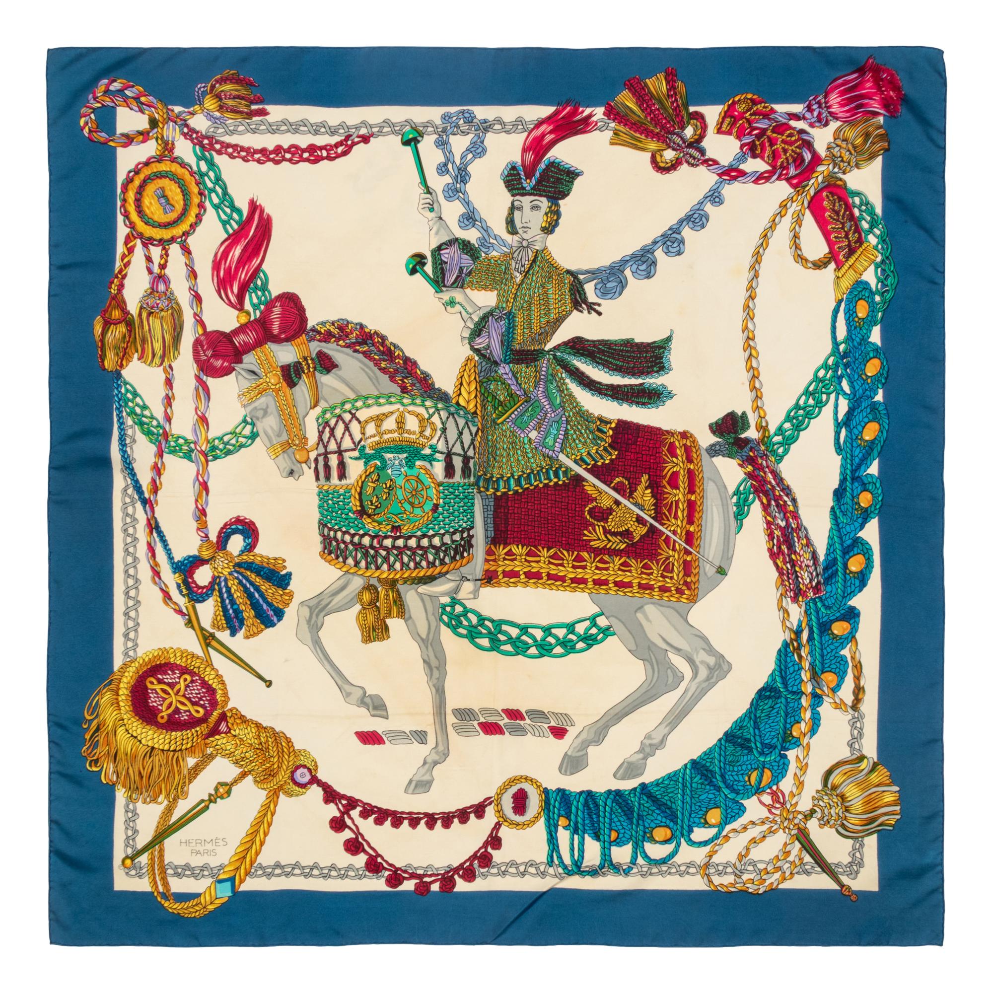 Hermès, Group of Five Scarves
