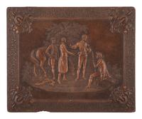 [EARLY PHOTOG]. 17 cased images of husbands and wives, incl. work by SILAS SELLECK, San Francisco.