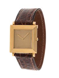 BOUCHERON, 18K YELLOW GOLD WRISTWATCH