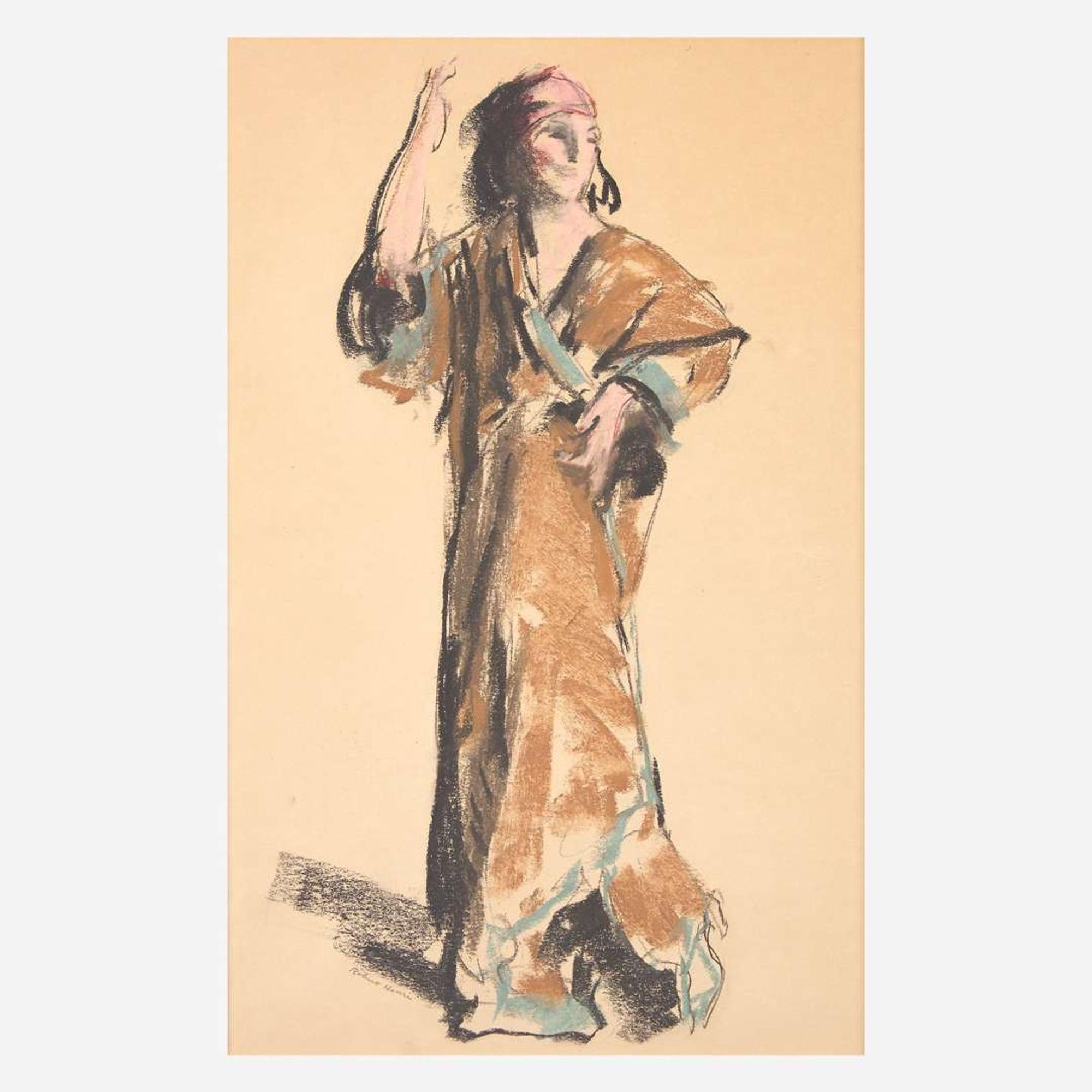 Robert Henri (American, 1865-1929) The Bohemian