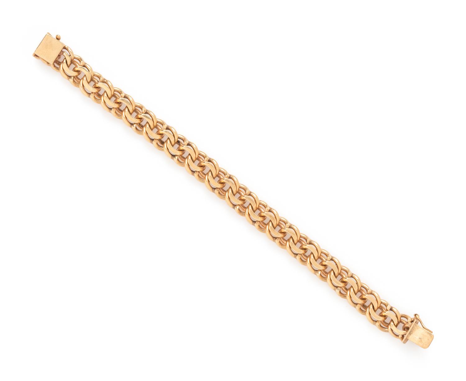 YELLOW GOLD BRACELET