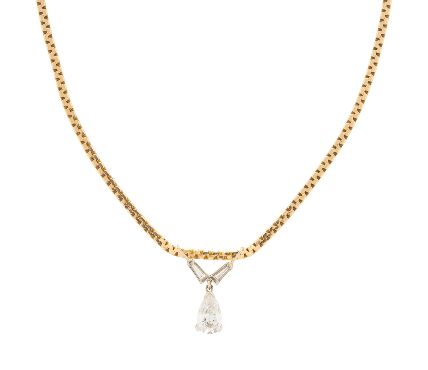 DIAMOND PENDANT NECKLACE