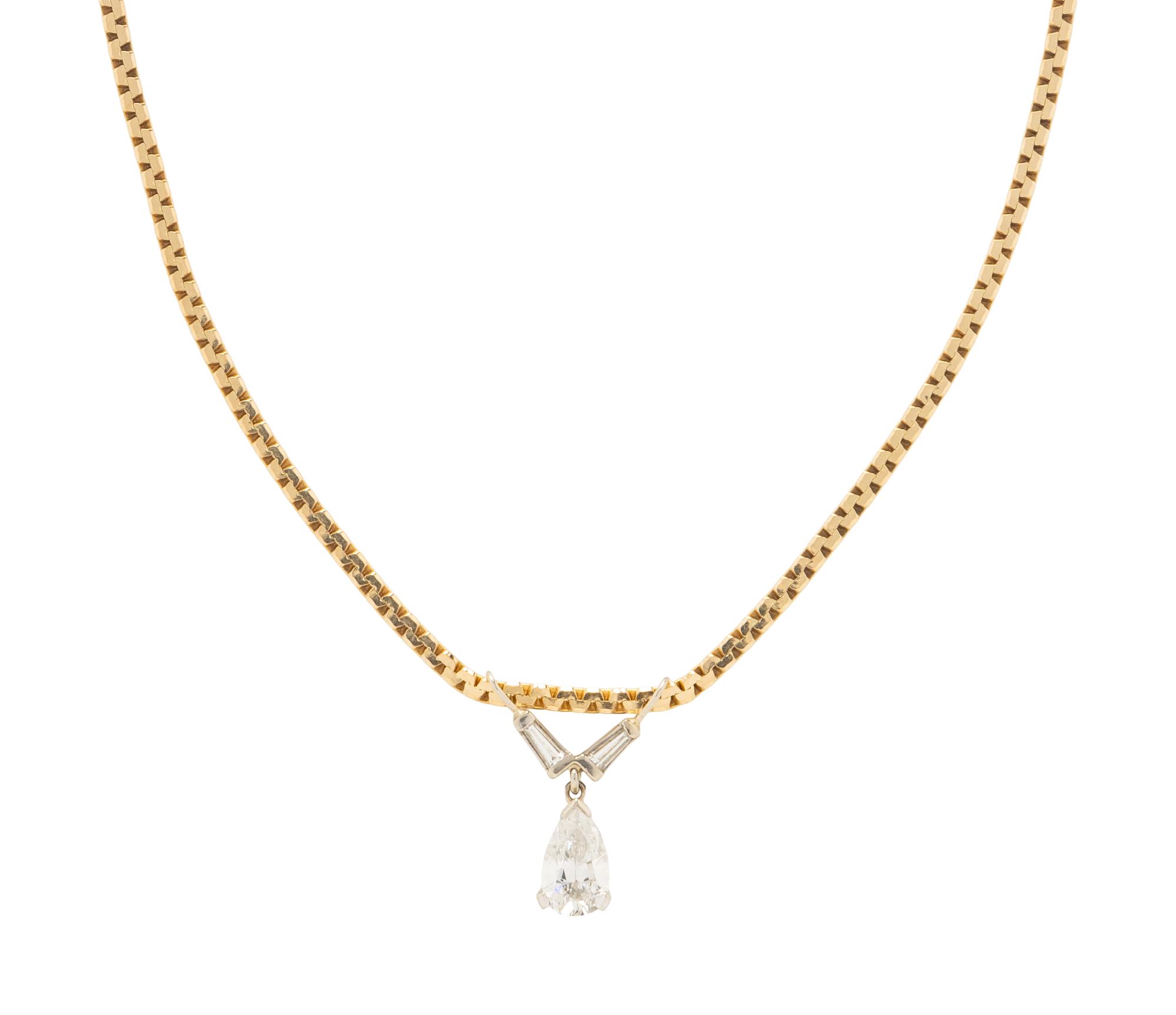 DIAMOND PENDANT NECKLACE