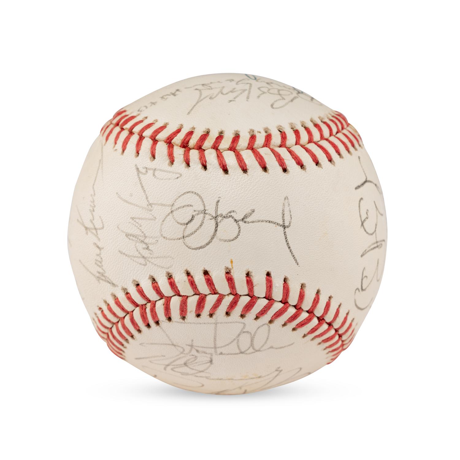 A Large Group of Assorted 1970s-90s Pittsburgh Pirates Team Signed Autograph Baseballs