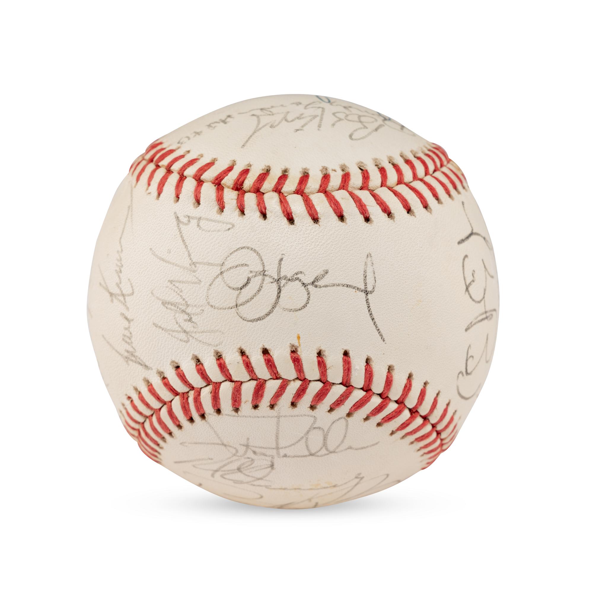 A Large Group of Assorted 1970s-90s Pittsburgh Pirates Team Signed Autograph Baseballs