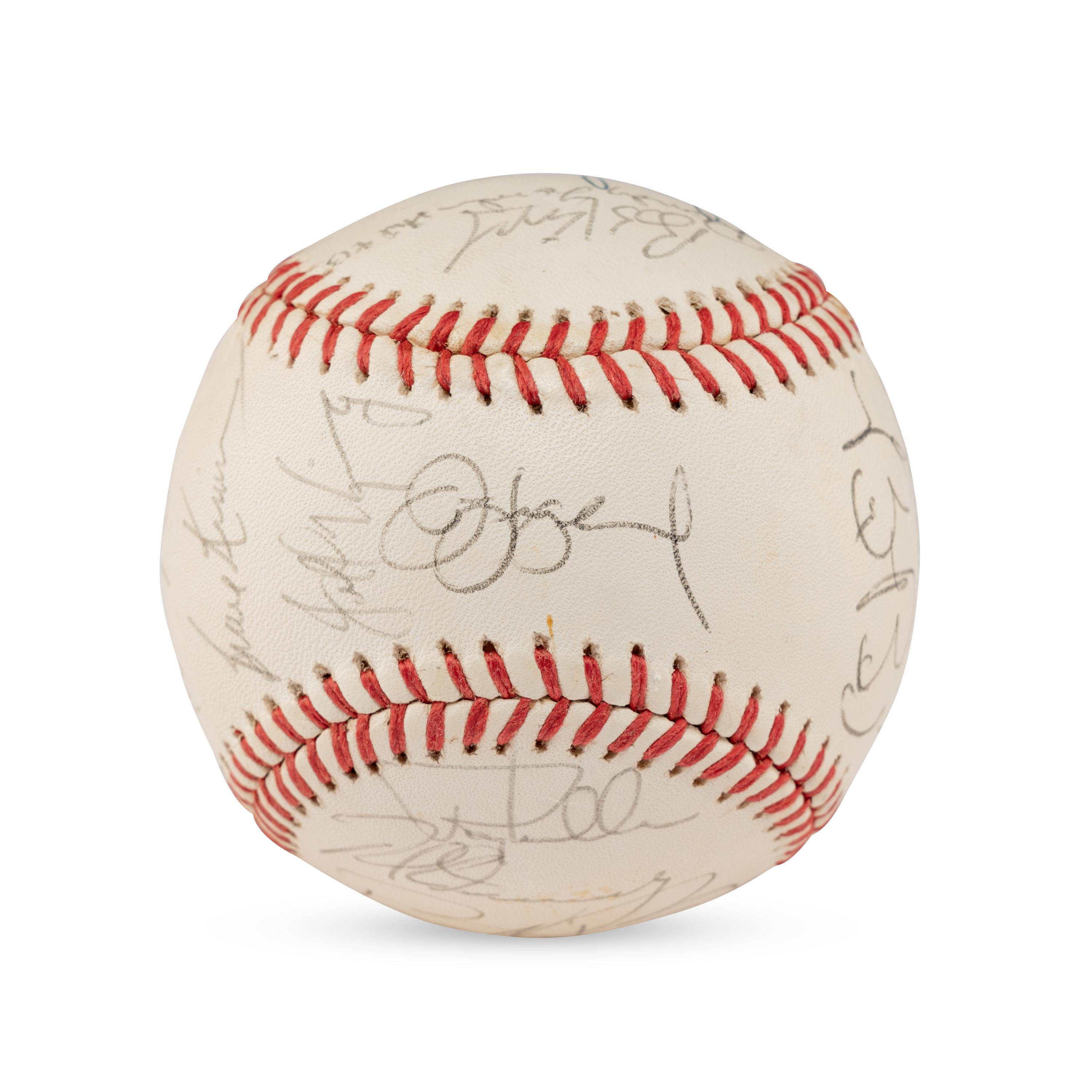 A Large Group of Assorted 1970s-90s Pittsburgh Pirates Team Signed Autograph Baseballs