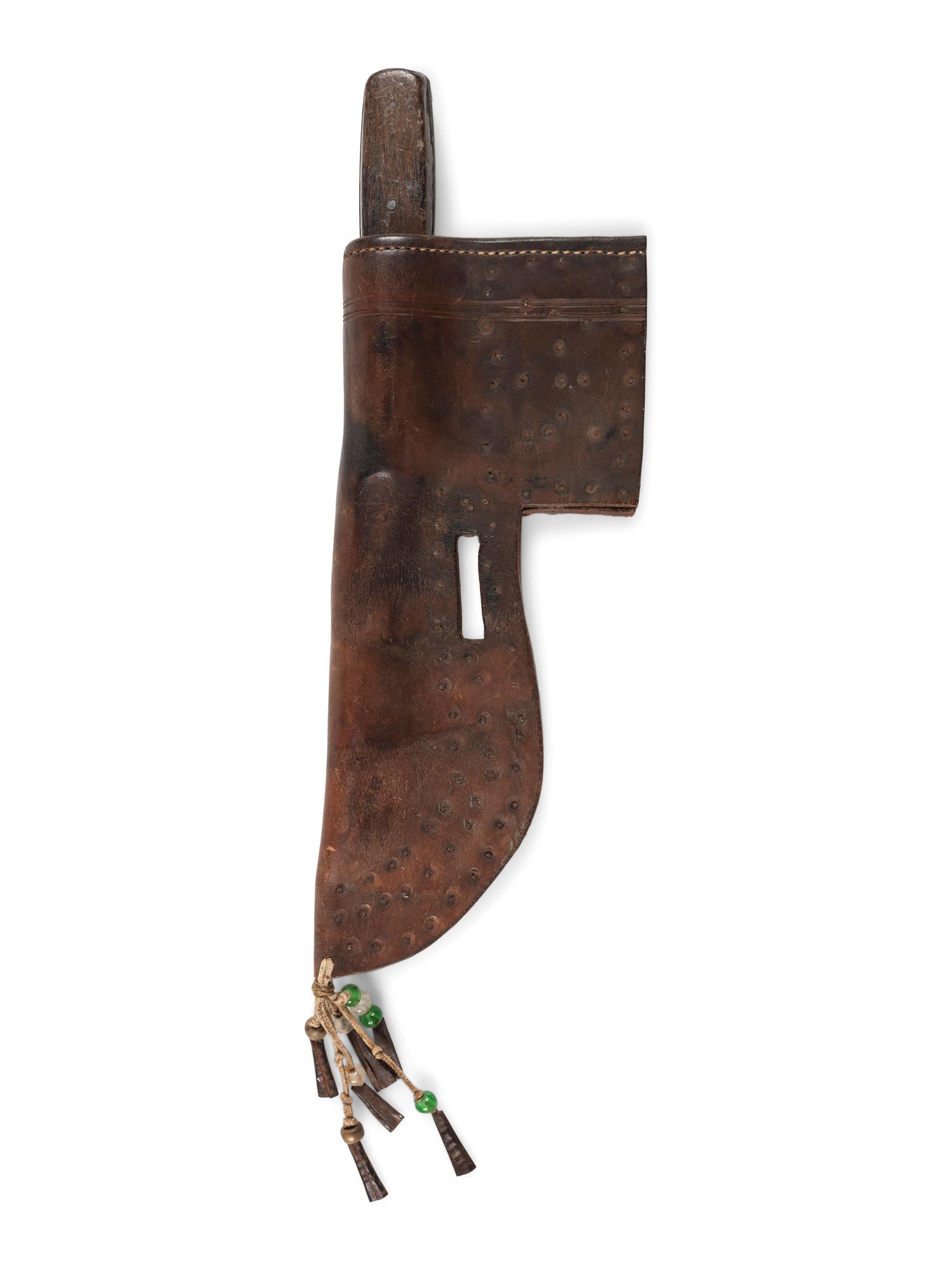 Blackfeet Tacked Knife Sheath, with Knife