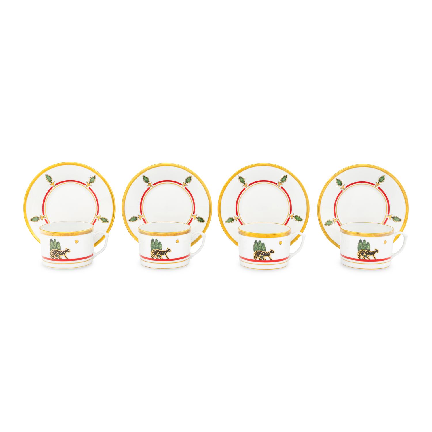 A Cartier La Maison de Louis Cartier Porcelain Dinner Service