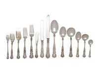 An American Silver Flatware Service