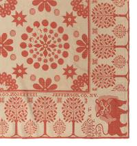 Three Cotton and Wool Jacquard Coverlets