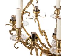 A French Gilt Bronze Thirteen-Light Chandelier