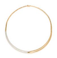 EFFY, BICOLOR GOLD AND DIAMOND NECKLACE