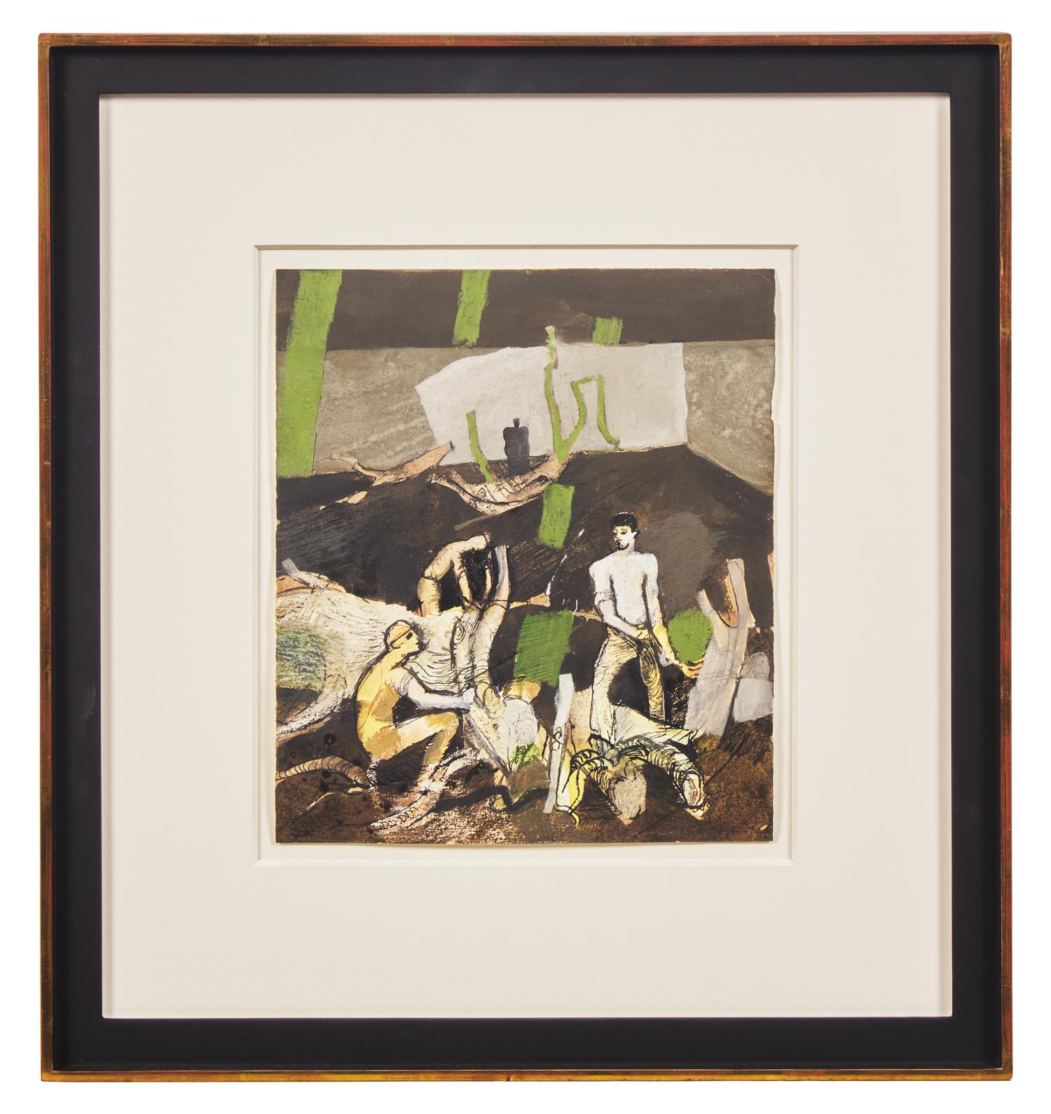 The Garden at Ashton Gifford, 1944