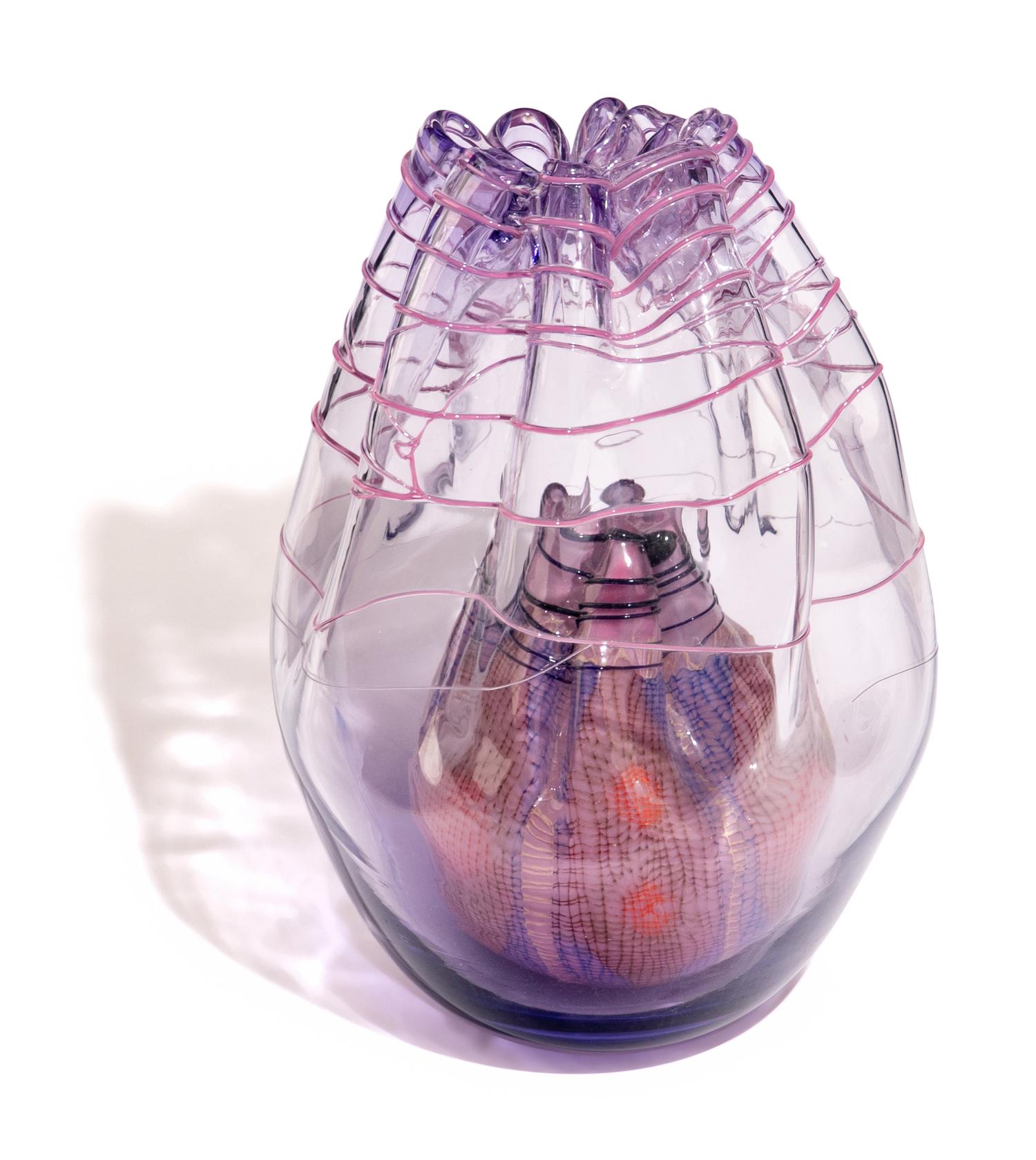 Amethest-Colored Vase