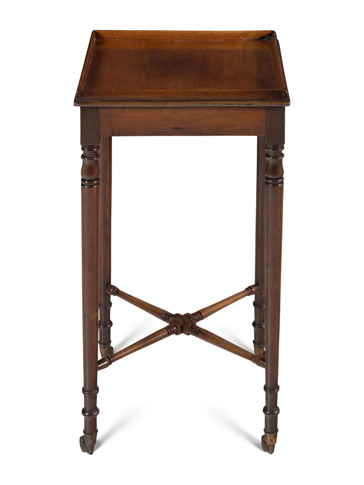 A George III Style Mahogany Side Table