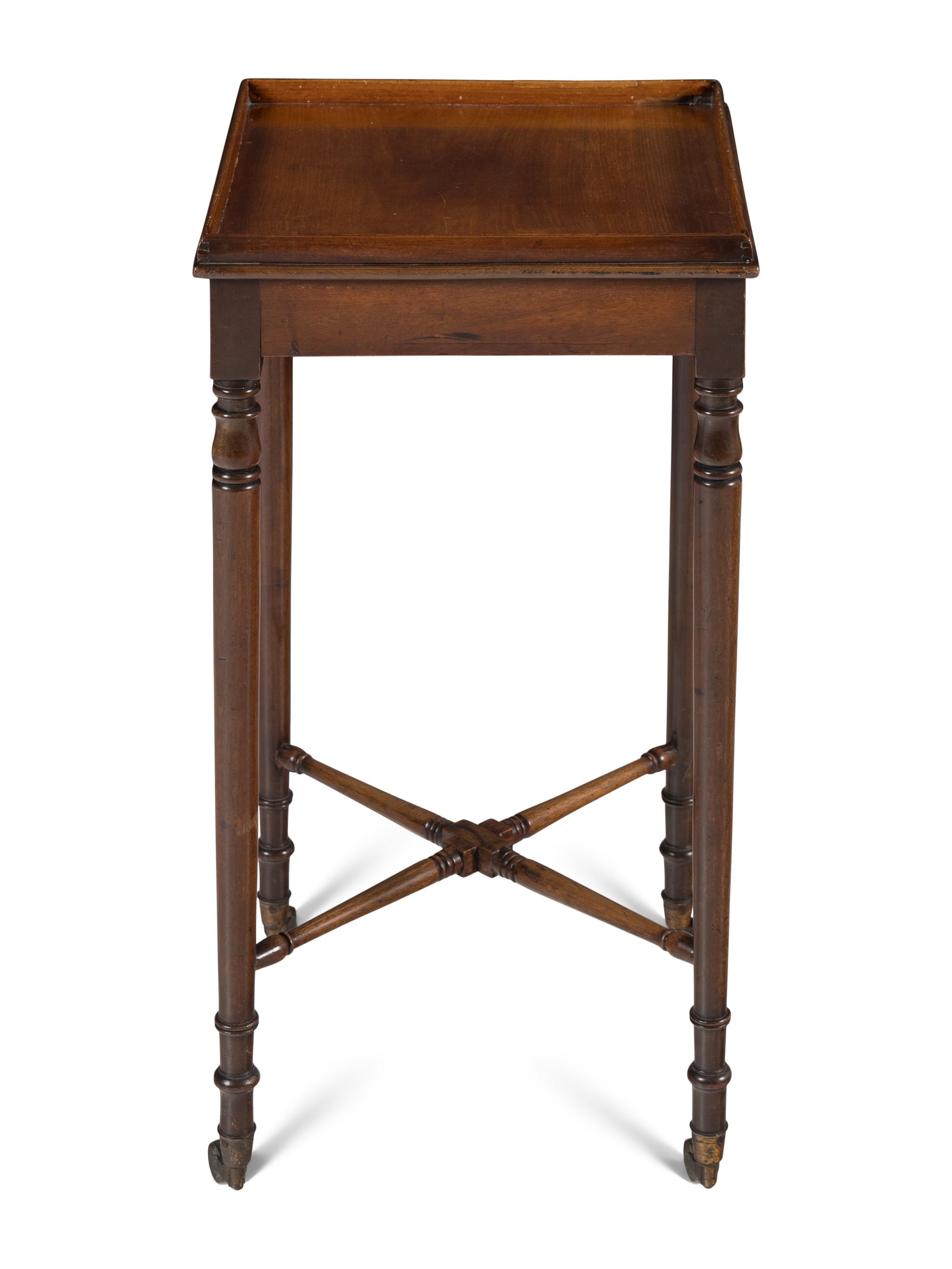 A George III Style Mahogany Side Table