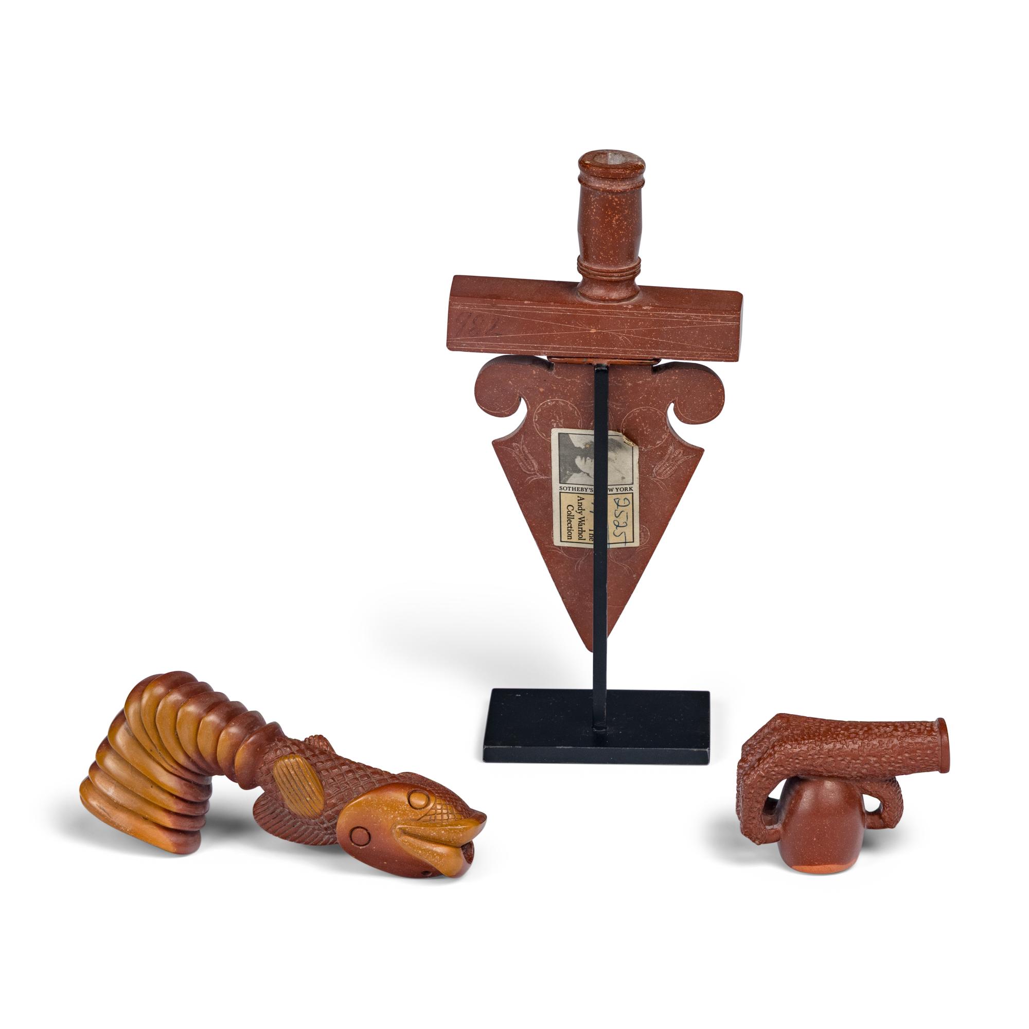 Western Great Lakes Catlinite Pipe Bowls