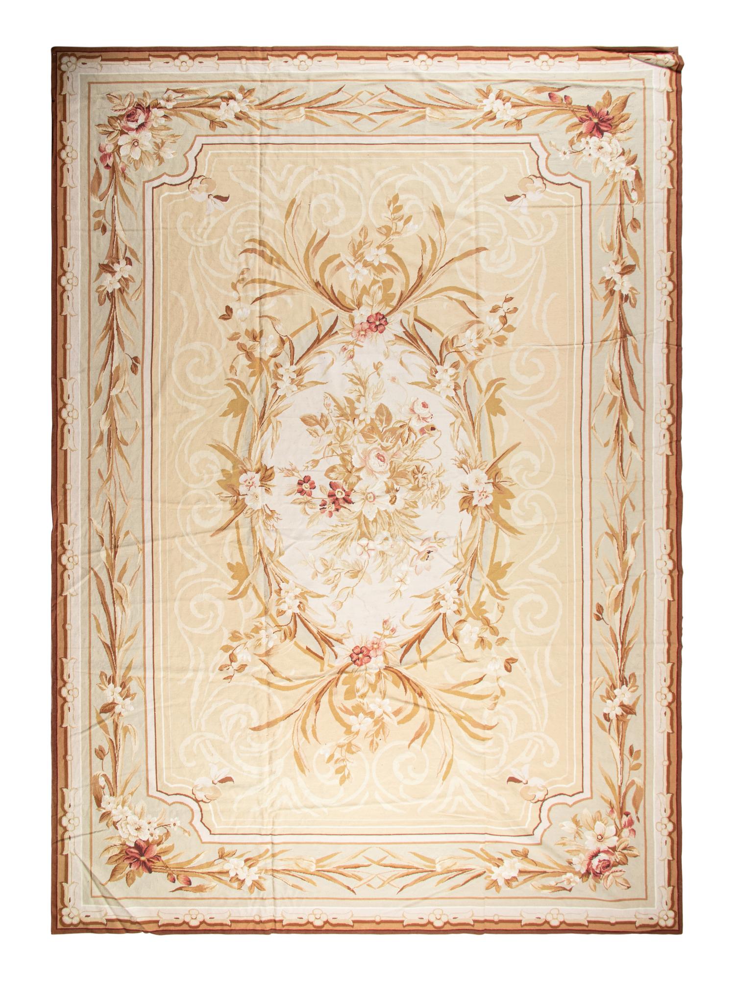 An Aubusson Wool Rug