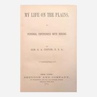 [Americana] Custer, Gen. G(eorge). A. My Life on the Plains. Or, Personal Experiences with Indians