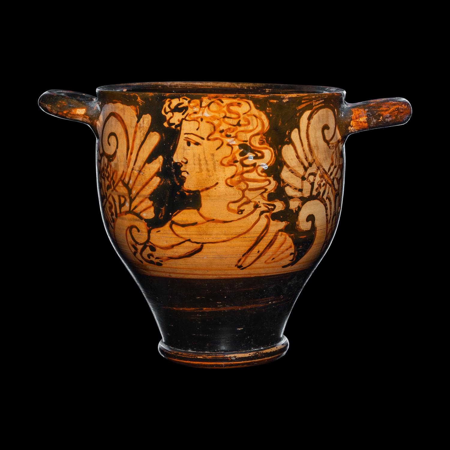 An Etruscan Red-Figured Skyphos