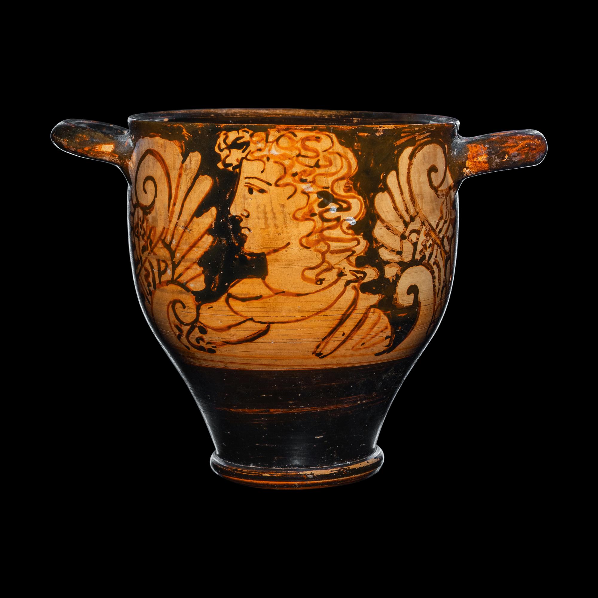 An Etruscan Red-Figured Skyphos