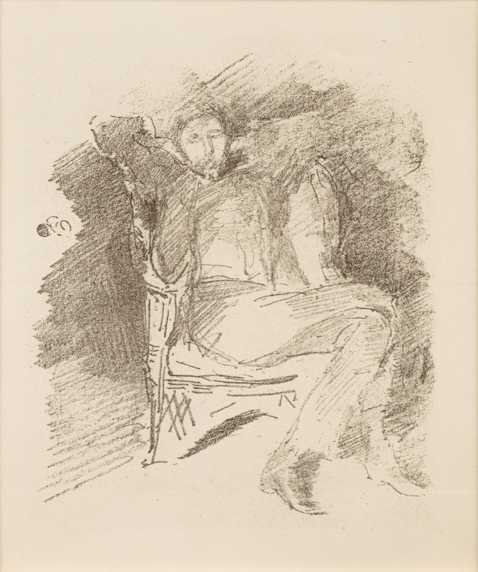 A group of three lithographs ( Tyresmith; Firelight: Joseph Pennell No. 1; Little Evelyn )
