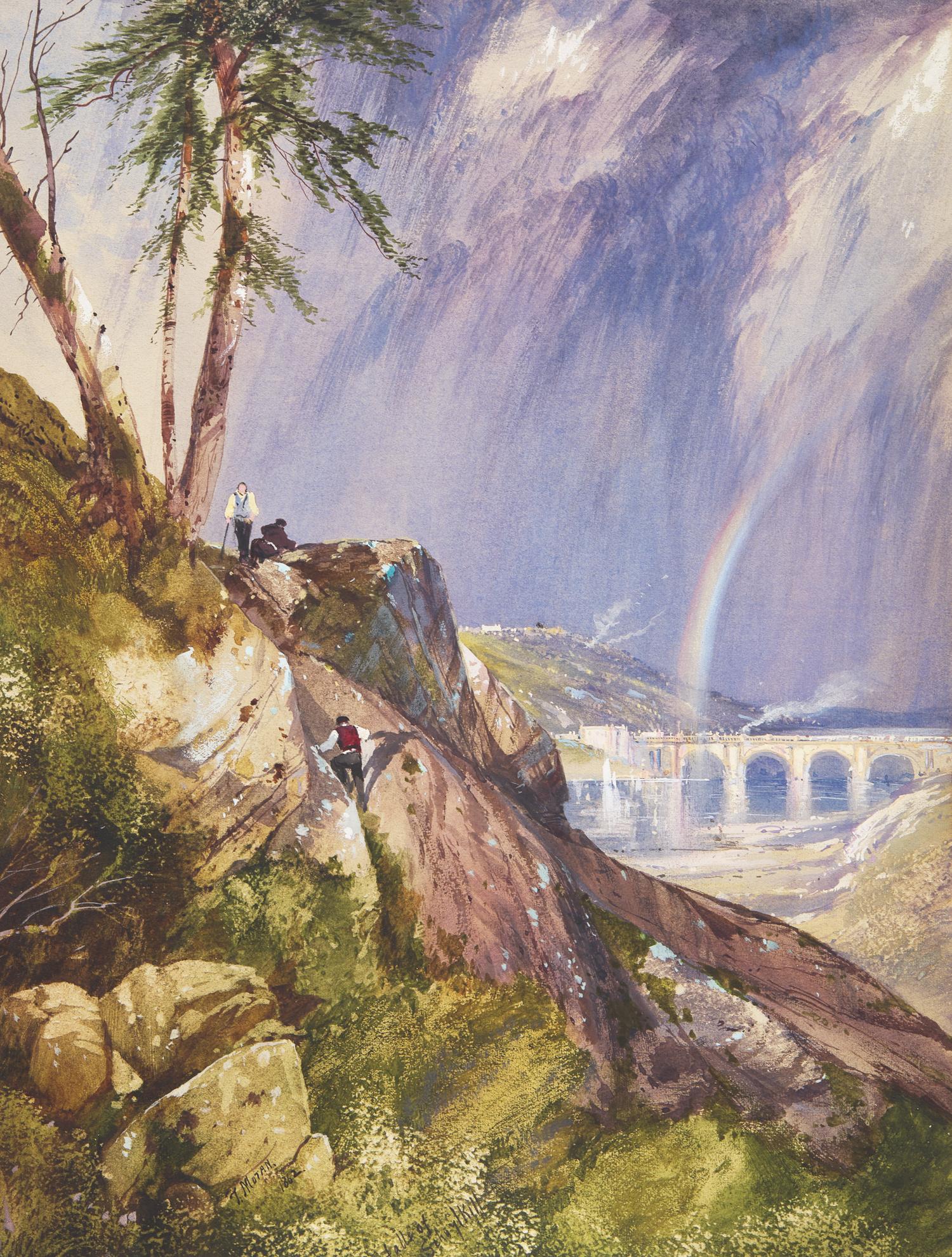Falls of Schuylkill from Laurel Hill, 1862