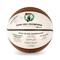 A Boston Celtics Big Three (Ray Allen, Kevin Garnett, and Paul Pierce) Signed Autograph Basketball