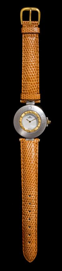 A Stainless Steel, 18 Karat Yellow Gold and Diamond Ref. 421.5.09 Carnet de Rendezvous Wristwatch, Jaeger-LeCoultre,