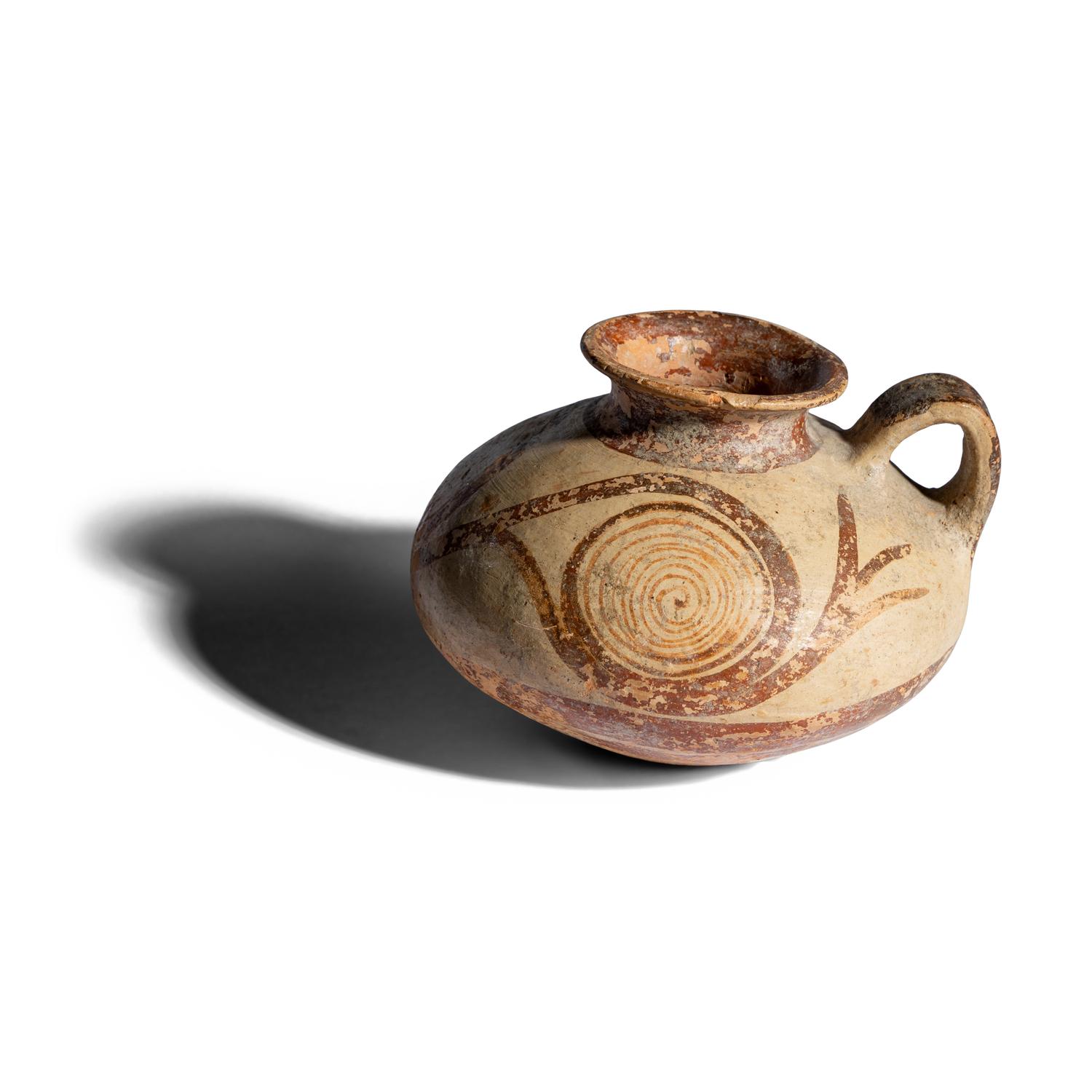 A Mycenaean Painted Terracotta Jar
