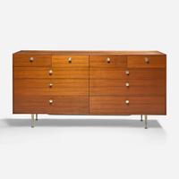 George Nelson (American, 1908-1986) Thin Edge Double Chest of Drawers, Herman Miller, USA, circa 1950s