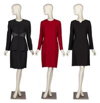 Bill Blass, One Skirt Suit & Two Dresses