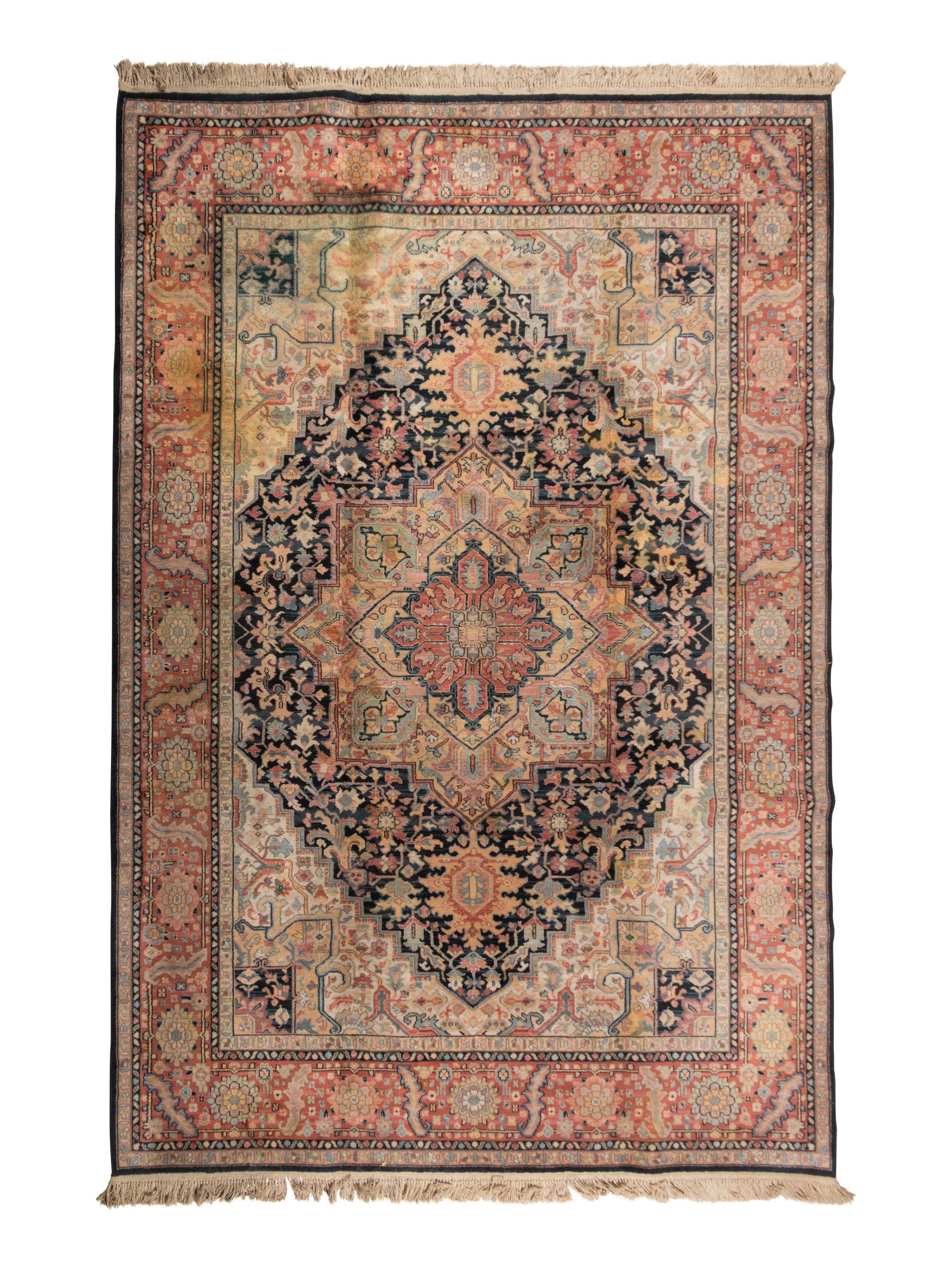A Serapi Style Wool Rug