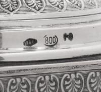 An Italian Silver Covered Sugar