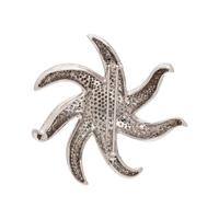 DIAMOND SEA STAR BROOCH