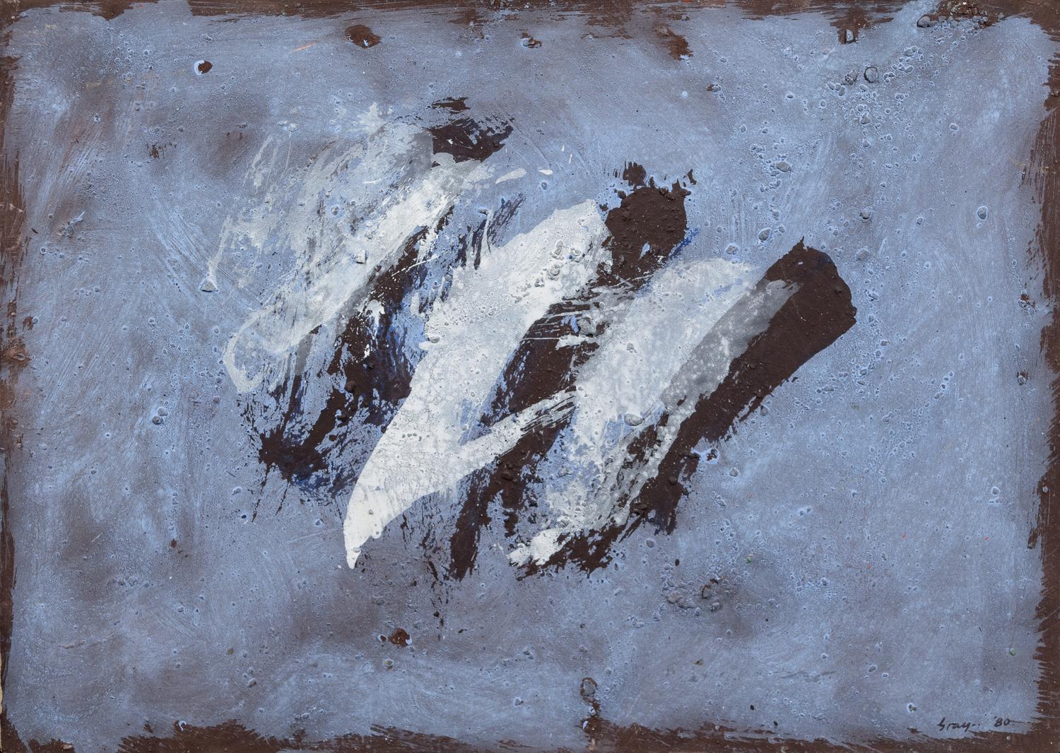 Cleve Gray, (American, 1918-2004), Roman Walls #25, 1980