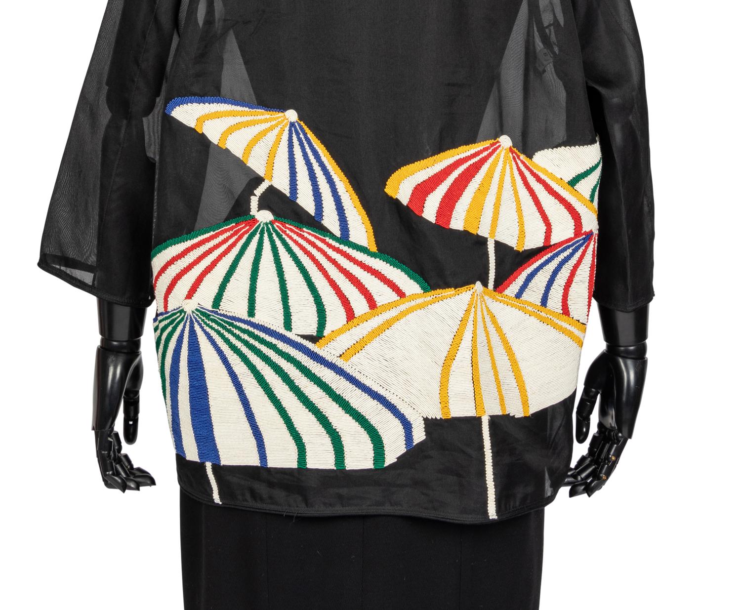Four Geoffrey Beene Items: Three Jackets & One Top, 1990s
