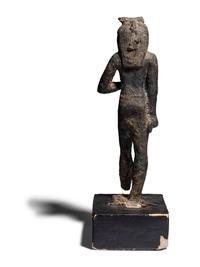 An Egyptian Bronze Figure