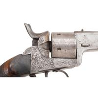 Continental Brevet Cartridge Conversion Revolver with Unique Hammer Safety