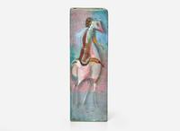 Polia Pillin, Vase with Women and Horses