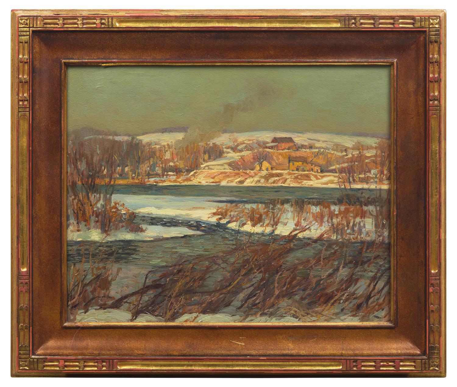 Winter Landscape, Delaware River , 1936