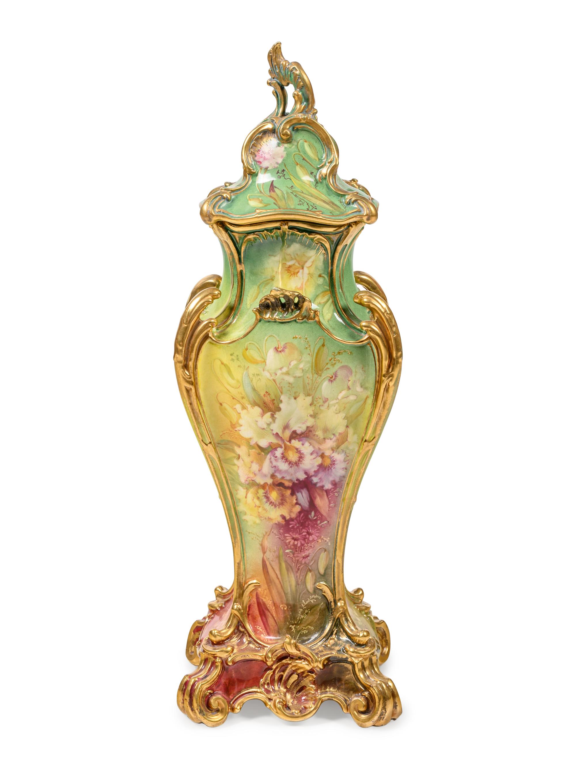 A Royal Bonn Porcelain Covered Vase