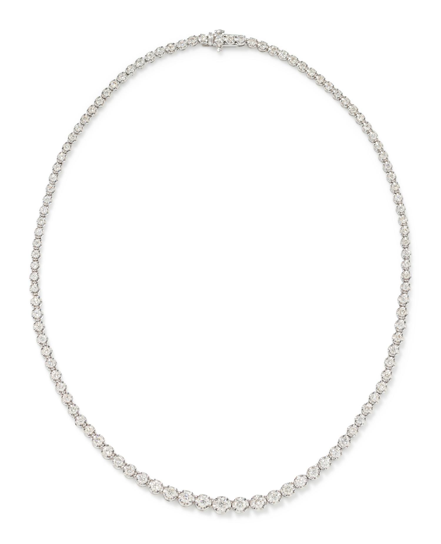 DIAMOND RIVIÈRE NECKLACE