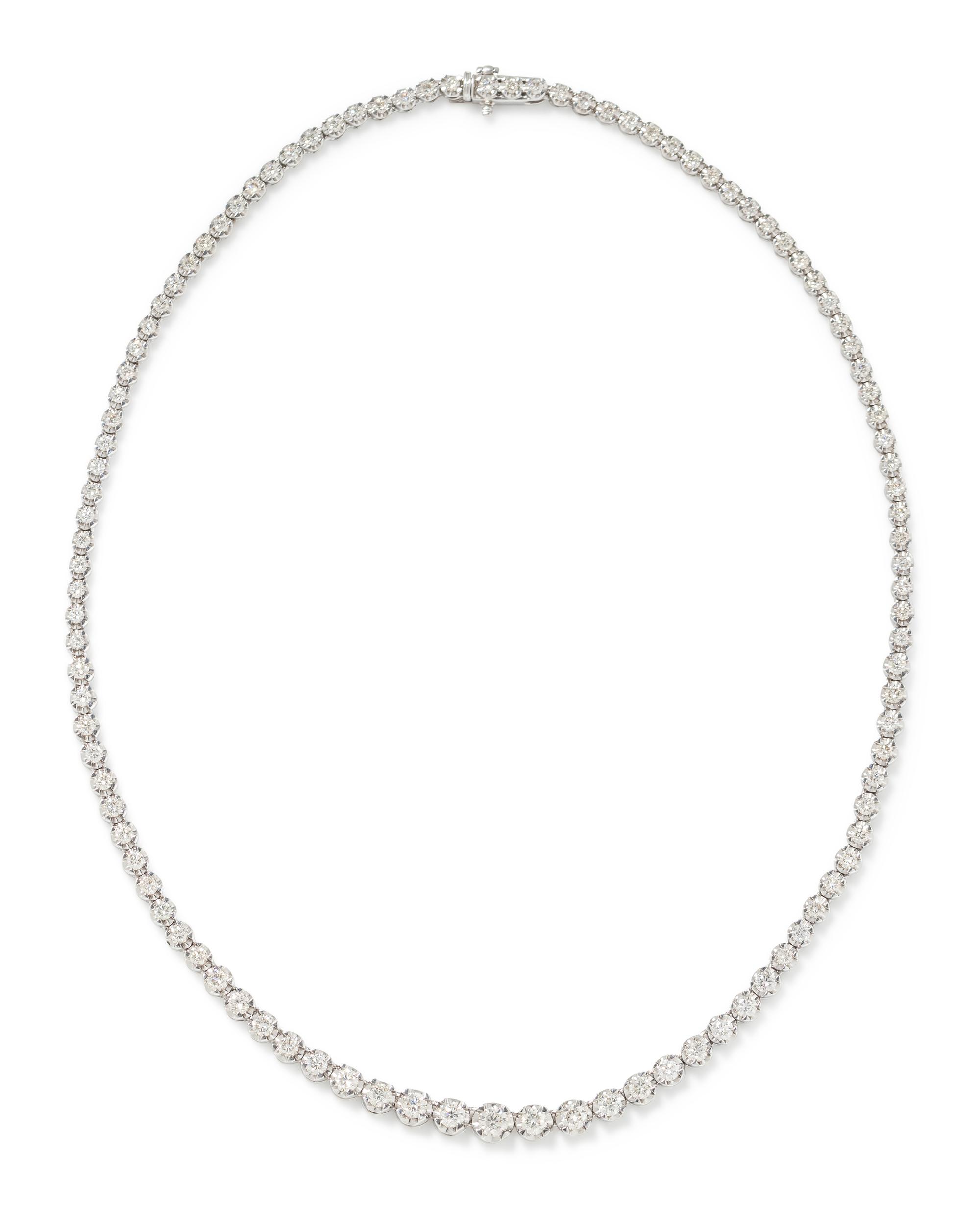DIAMOND RIVIÈRE NECKLACE
