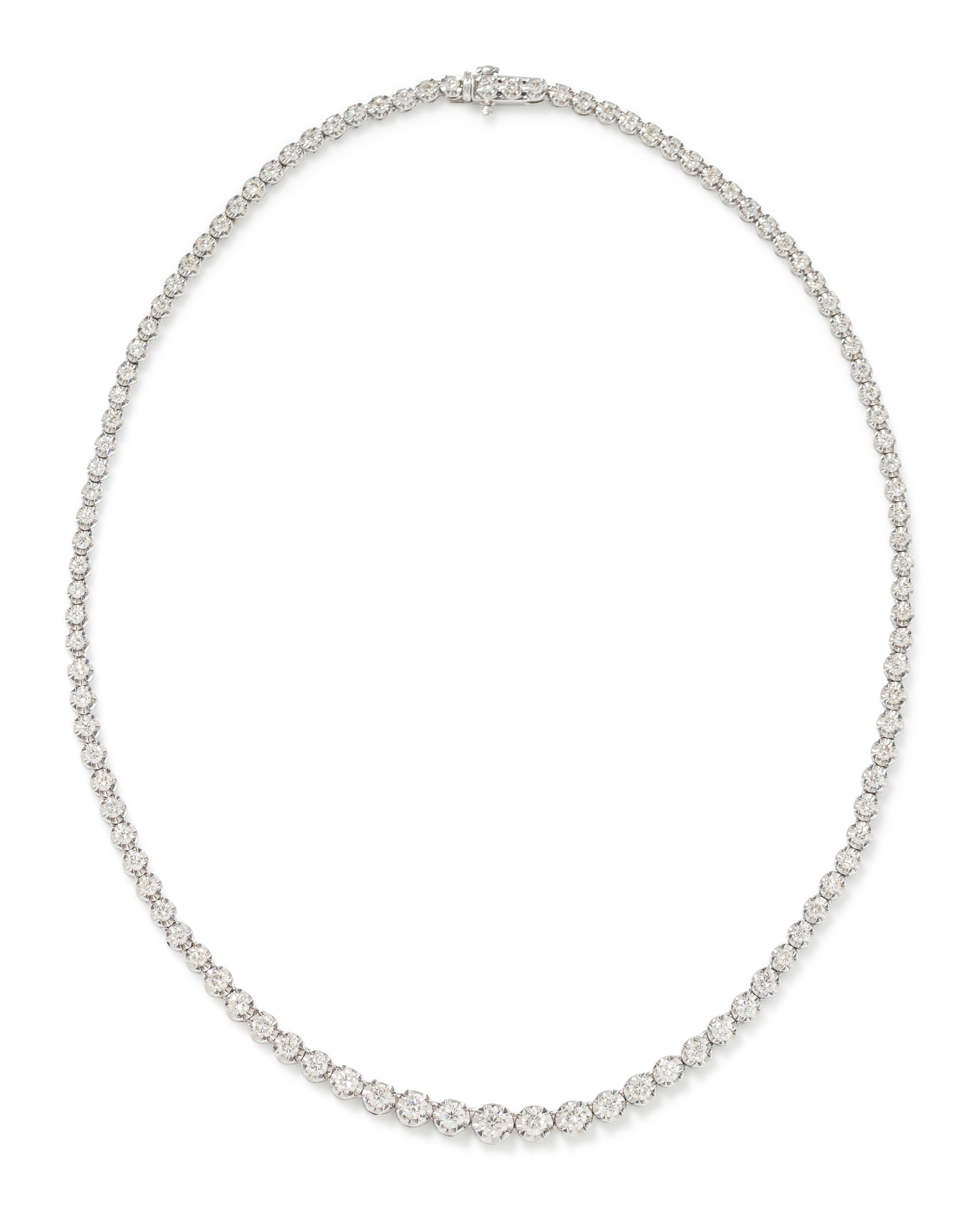DIAMOND RIVIÈRE NECKLACE