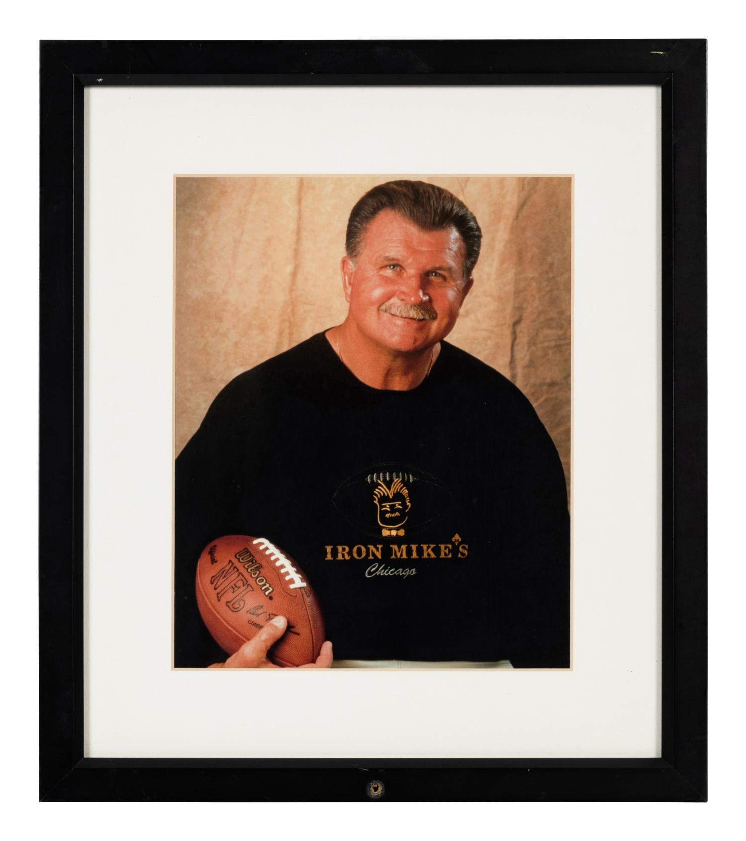 A Group of Ten Candid and Personal Photographs from Mike Ditka’s Restaurant